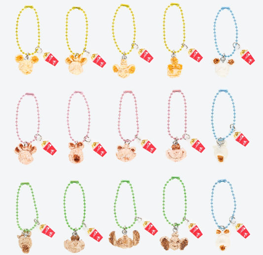 TDR - Disney food popcorn keychain (set of 15)