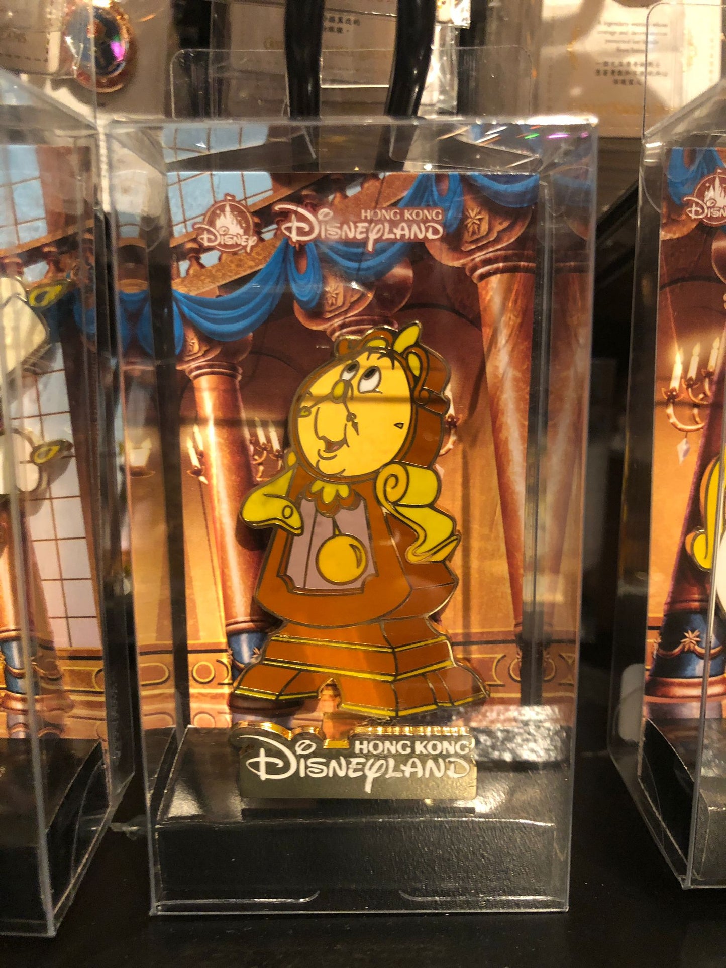 HKDL exclusive - Beauty and the Beast Pin