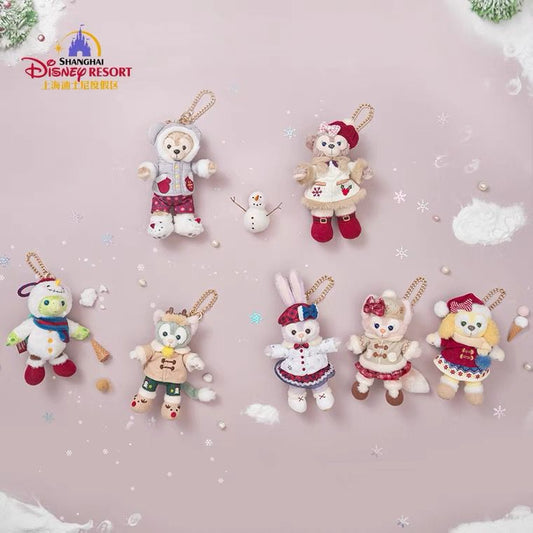 SHDL - Christmas 2022 - Duffy and Friends - Plush keychain