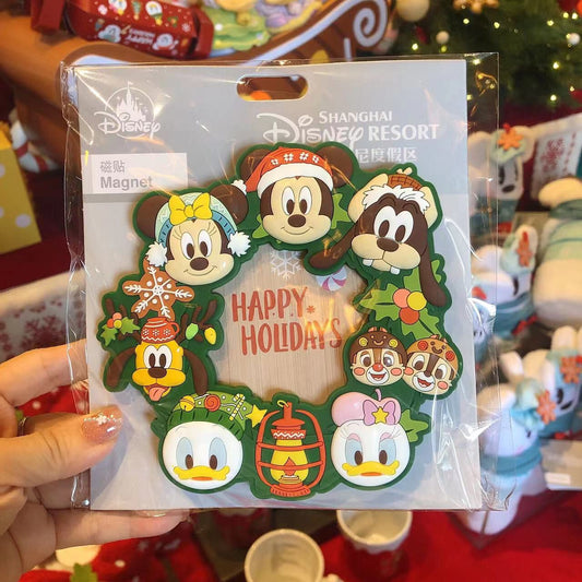 SHDL - Christmas 2022 - Mickey and friends magnet