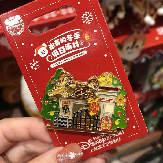 SHDL - Christmas 2022 - Chip and Dale Pin