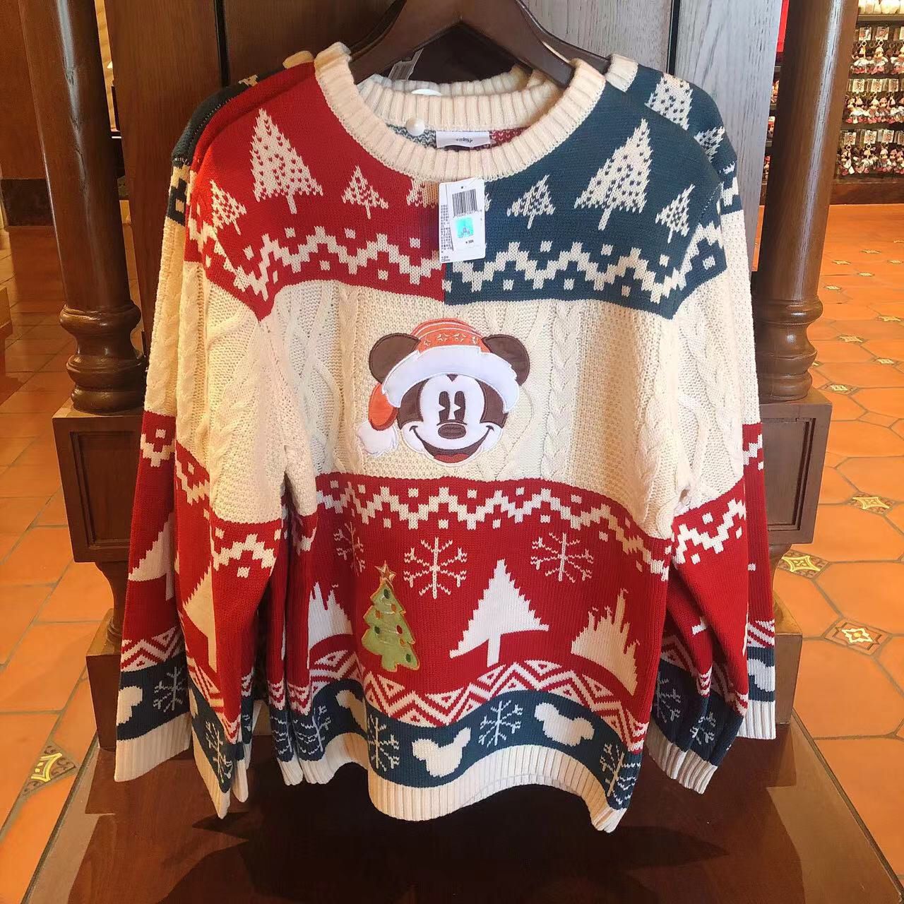 SHDL - Christmas 2022 - Mickey Mouse Knit Sweater