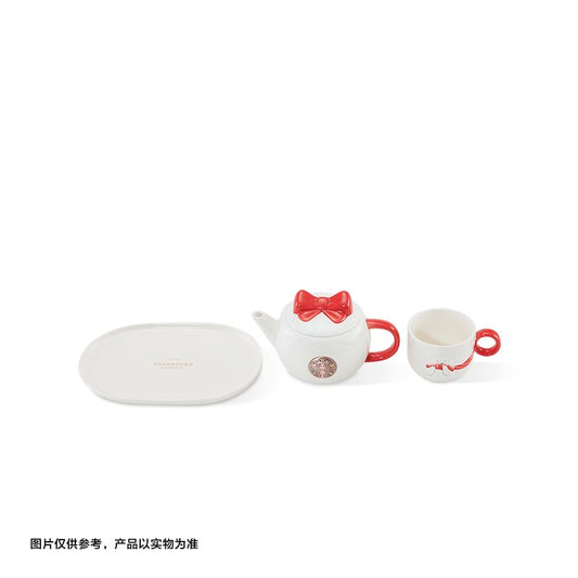 China Starbucks - Christmas 2022 Collection - 610ml tea pot and mug set