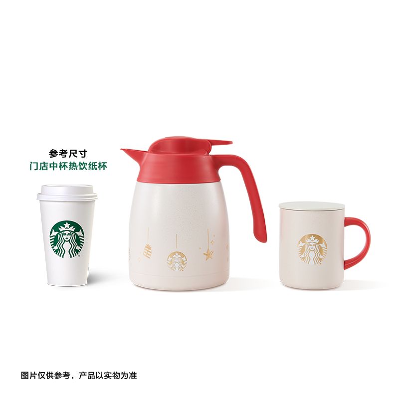 China Starbucks - Christmas 2022 Collection - Tea pot (1L) with 320ml cup