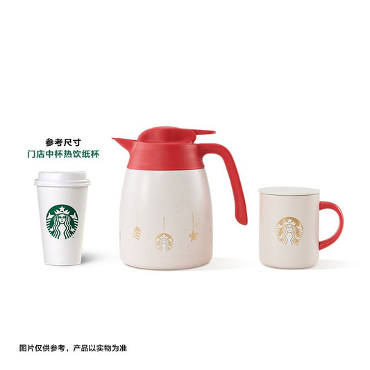 China Starbucks - Christmas 2022 Collection - Tea pot (1L) with 320ml cup