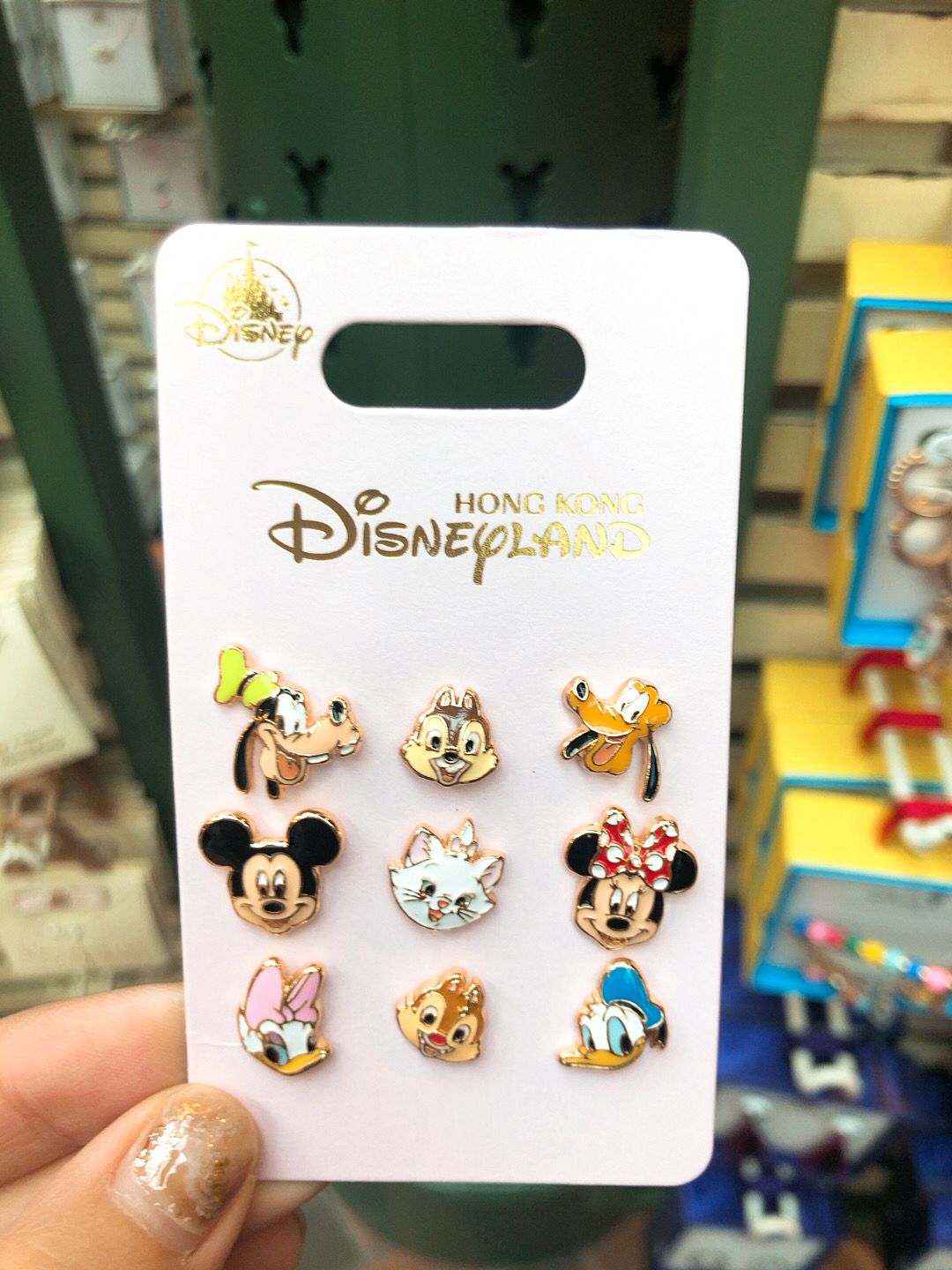 HKDL - Disney Character Earrings