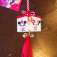 HKDL - Chinese New Year 2023 - Wooden Decoration (Mickey and Minnie)