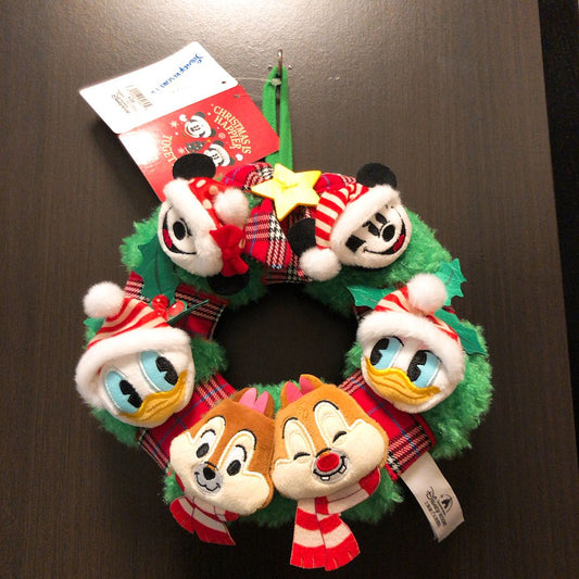 [MOVING SELL] SHDL - Mickey and friends Christmas Wreath