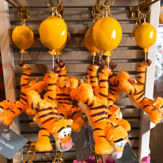 HKDL - Winnie the Pooh Balloon Keychain Plush - Tigger