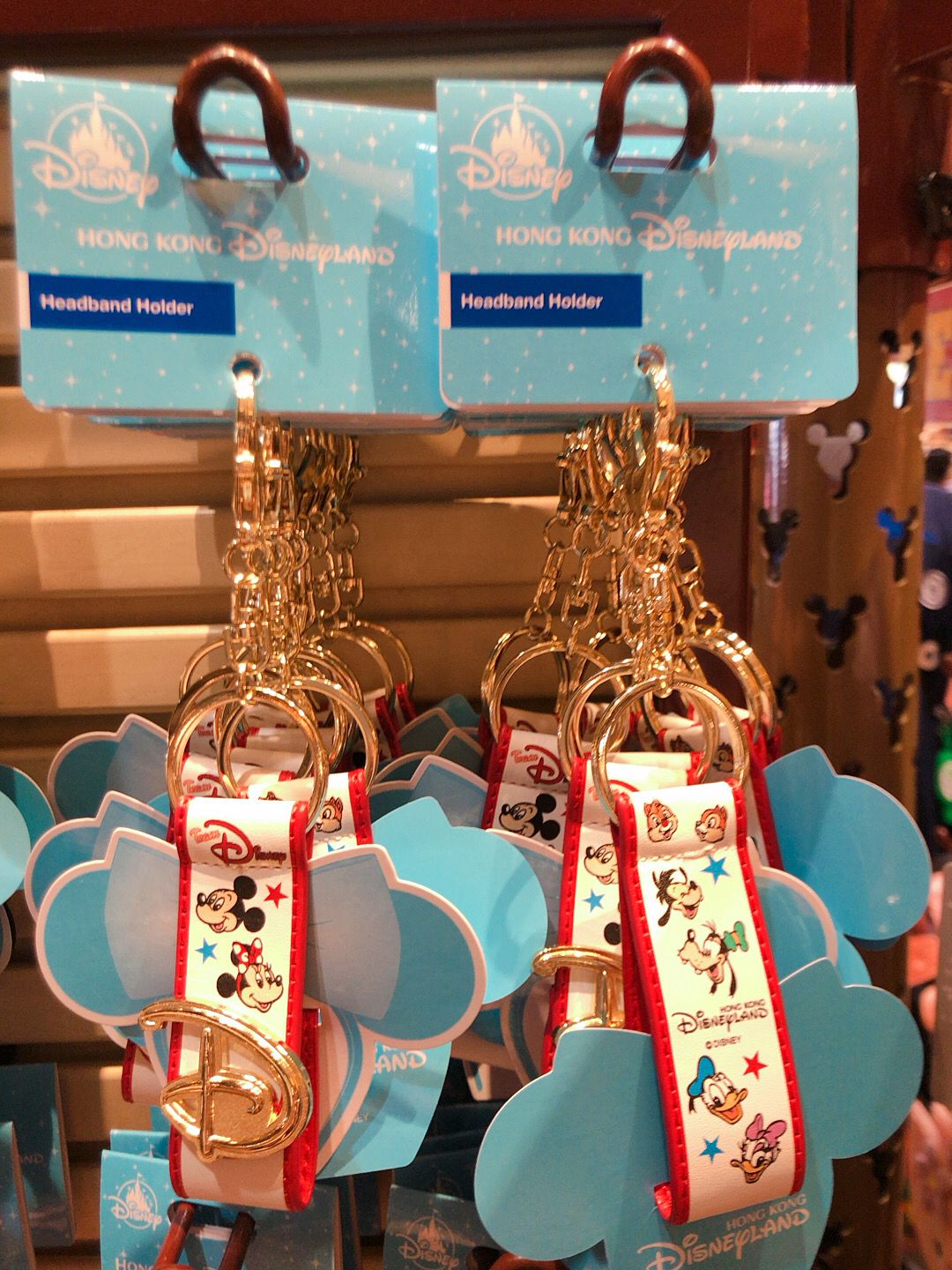 HKDL - ears / headband holder keychain