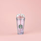Hong Kong Starbucks - COLD CUP 16OZ PLASTIC CHERRY BLOSSOM