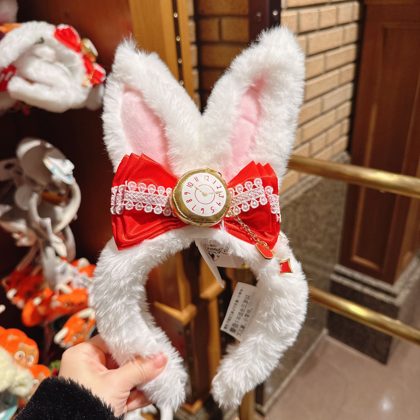 SHDL - White Rabbit ears / headband