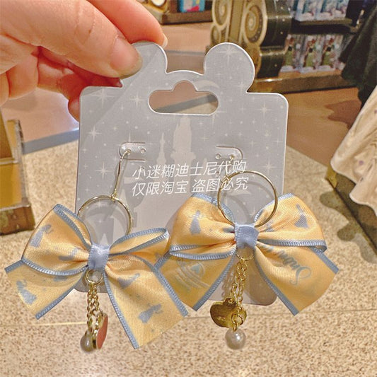 SHDL - Princess Ribbon Earrings - Snow White