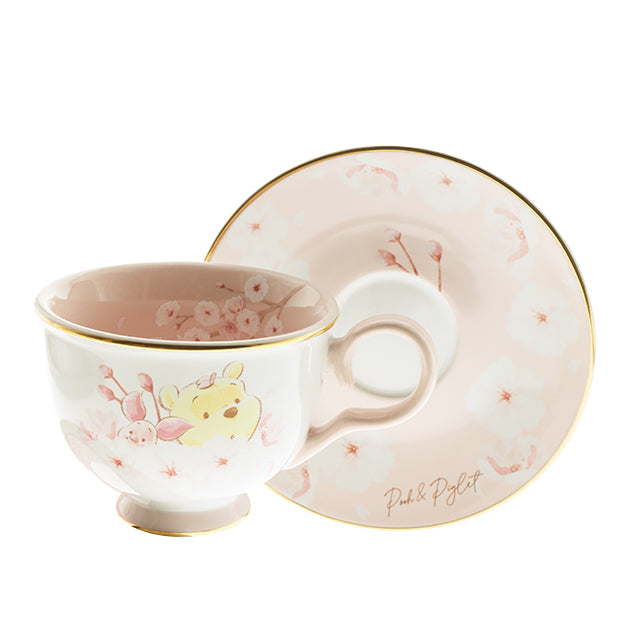 HKDL - Cherry Blossom Winnie the Pooh Tea Cup Set