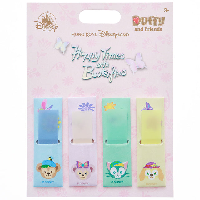 HKDL - Spring Duffy and Friends Sticky Note Set