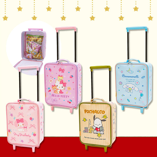 Sanrio Japan - Christmas 2022 - Mini Suitcase with snacks