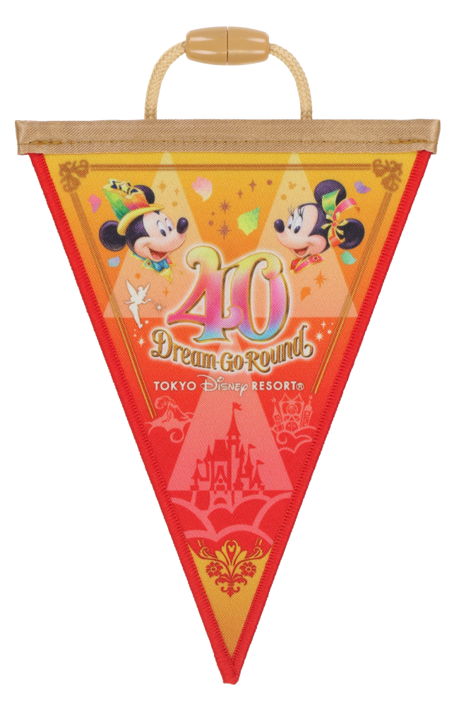 TDR - Tokyo Disneyland 40th Anniversary - Flag Garland