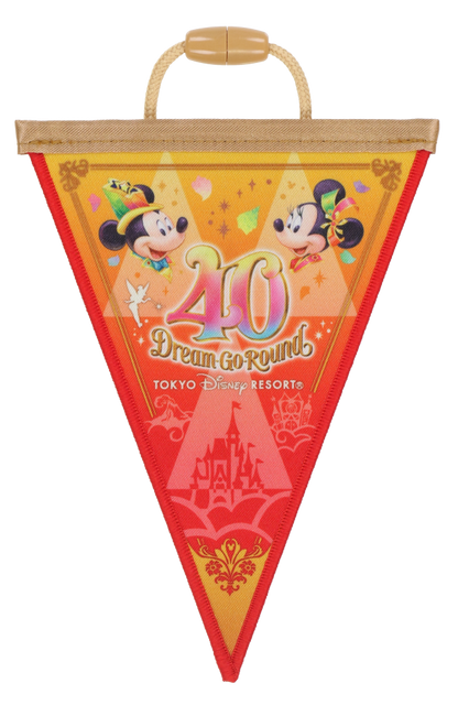 TDR - Tokyo Disneyland 40th Anniversary - Flag Garland