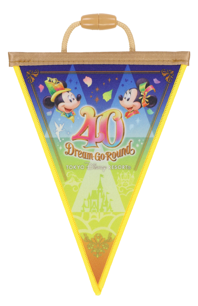 TDR - Tokyo Disneyland 40th Anniversary - Flag Garland