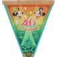 TDR - Tokyo Disneyland 40th Anniversary - Flag Garland