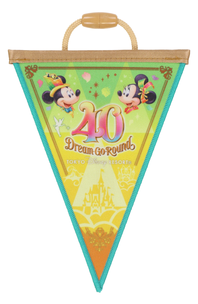 TDR - Tokyo Disneyland 40th Anniversary - Flag Garland