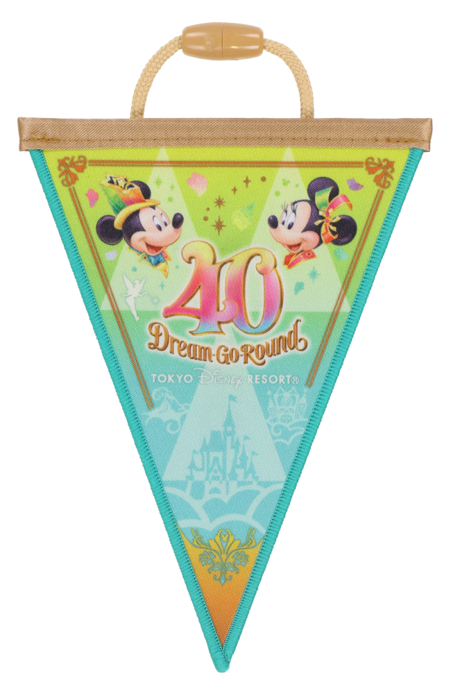 TDR - Tokyo Disneyland 40th Anniversary - Flag Garland