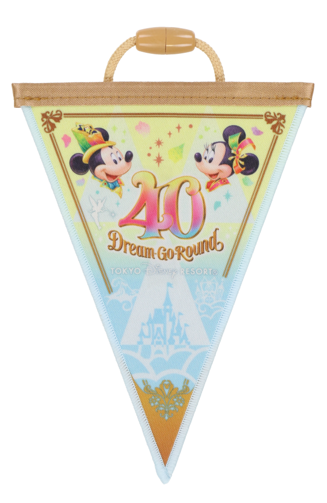 TDR - Tokyo Disneyland 40th Anniversary - Flag Garland