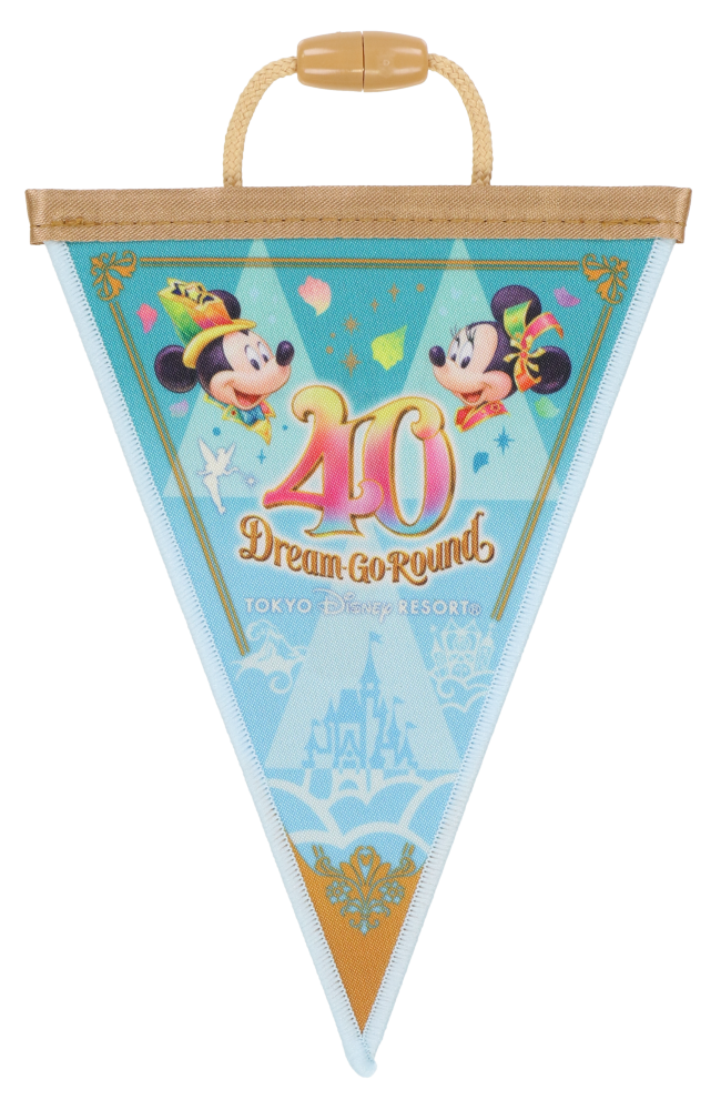 TDR - Tokyo Disneyland 40th Anniversary - Flag Garland