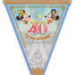 TDR - Tokyo Disneyland 40th Anniversary - Flag Garland