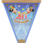 TDR - Tokyo Disneyland 40th Anniversary - Flag Garland