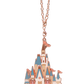 TDR - Tokyo Disneyland 40th Anniversary - Flag Holder keychain (Castle)