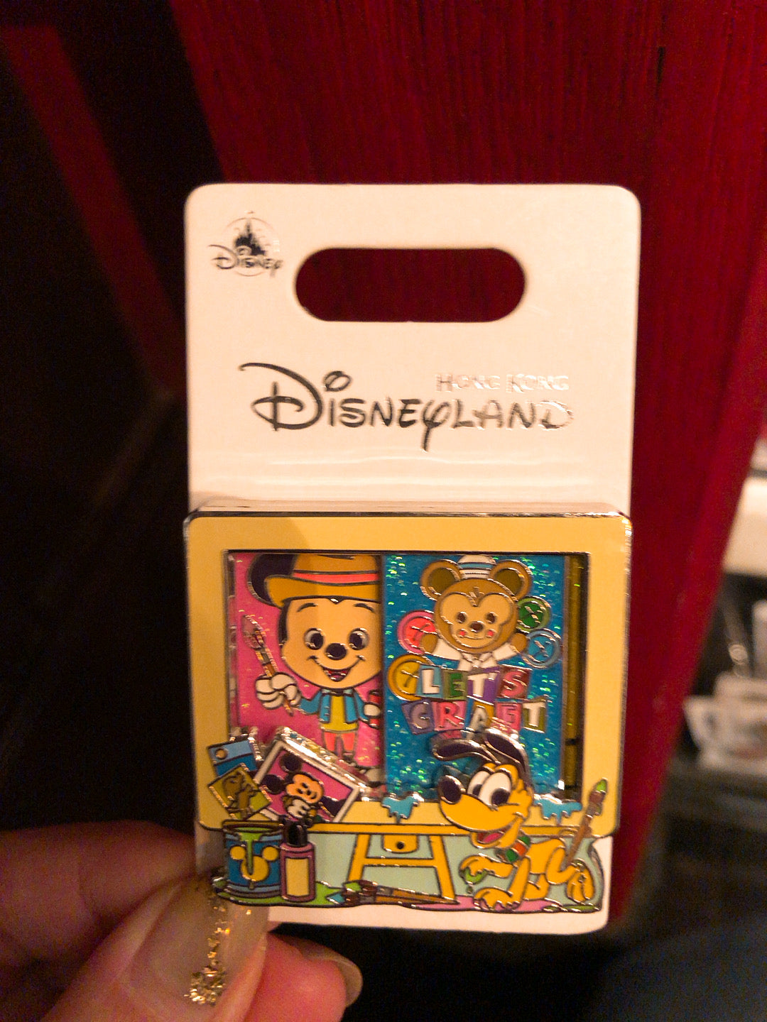 HKDL - Hong Kong park exclusive - Pin