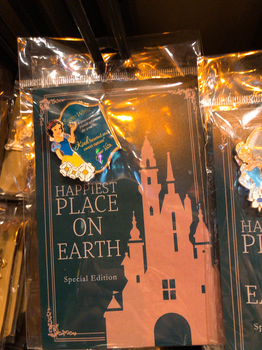 HKDL - Happiness place on earth Princess pin