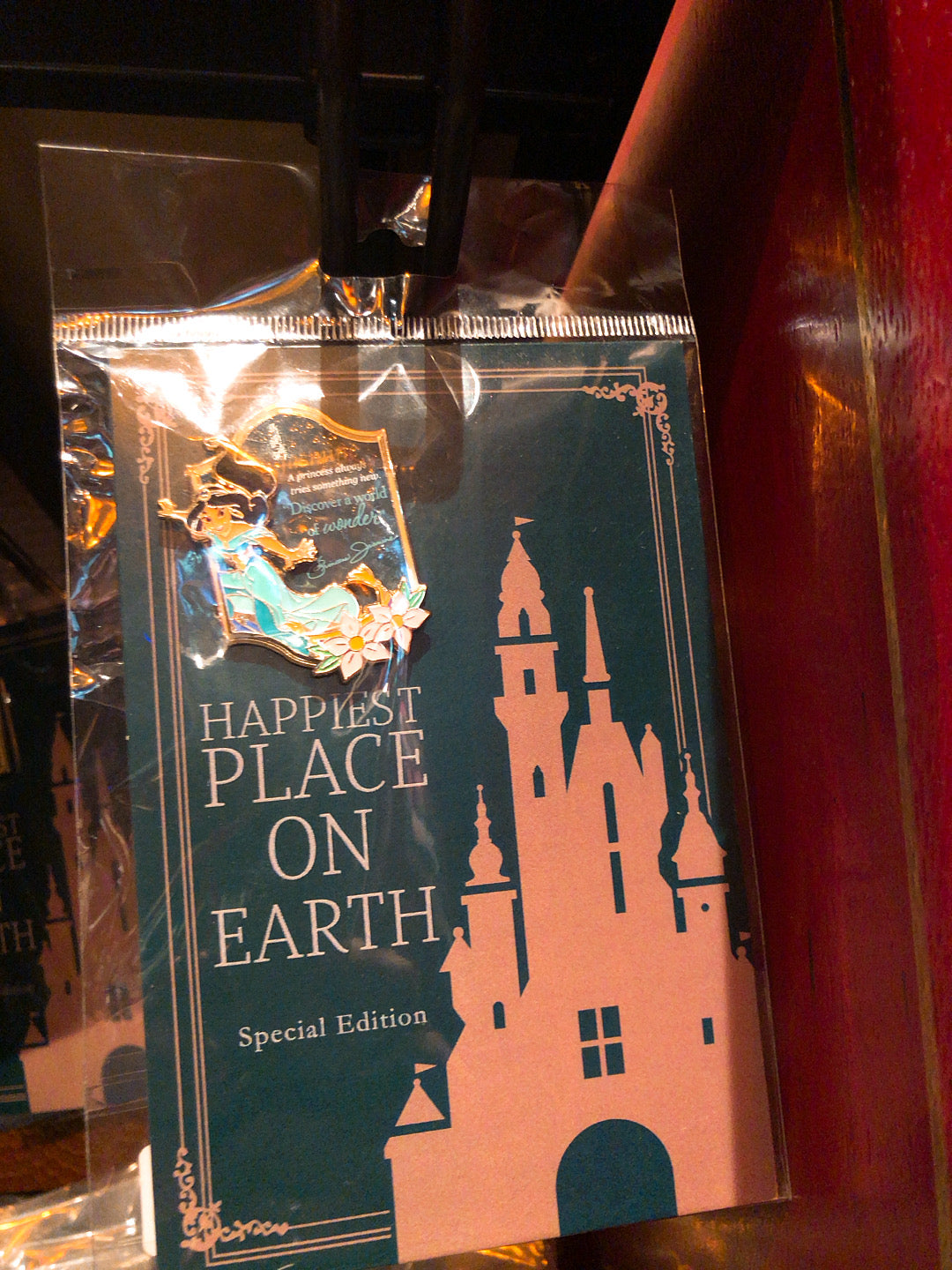 HKDL - Happiness place on earth Princess pin