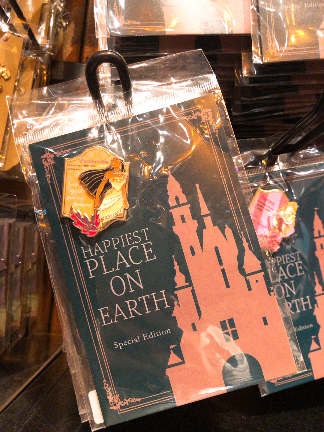 HKDL - Happiness place on earth Princess pin