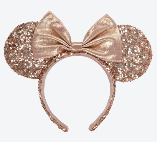 TDR - Gold sequin ears / headband