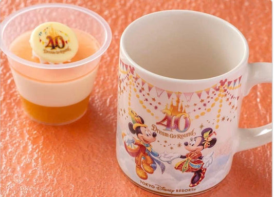 TDR - Disneyland 40th Anniversary DREAM-GO-ROUND Collection - Souvenir Mug