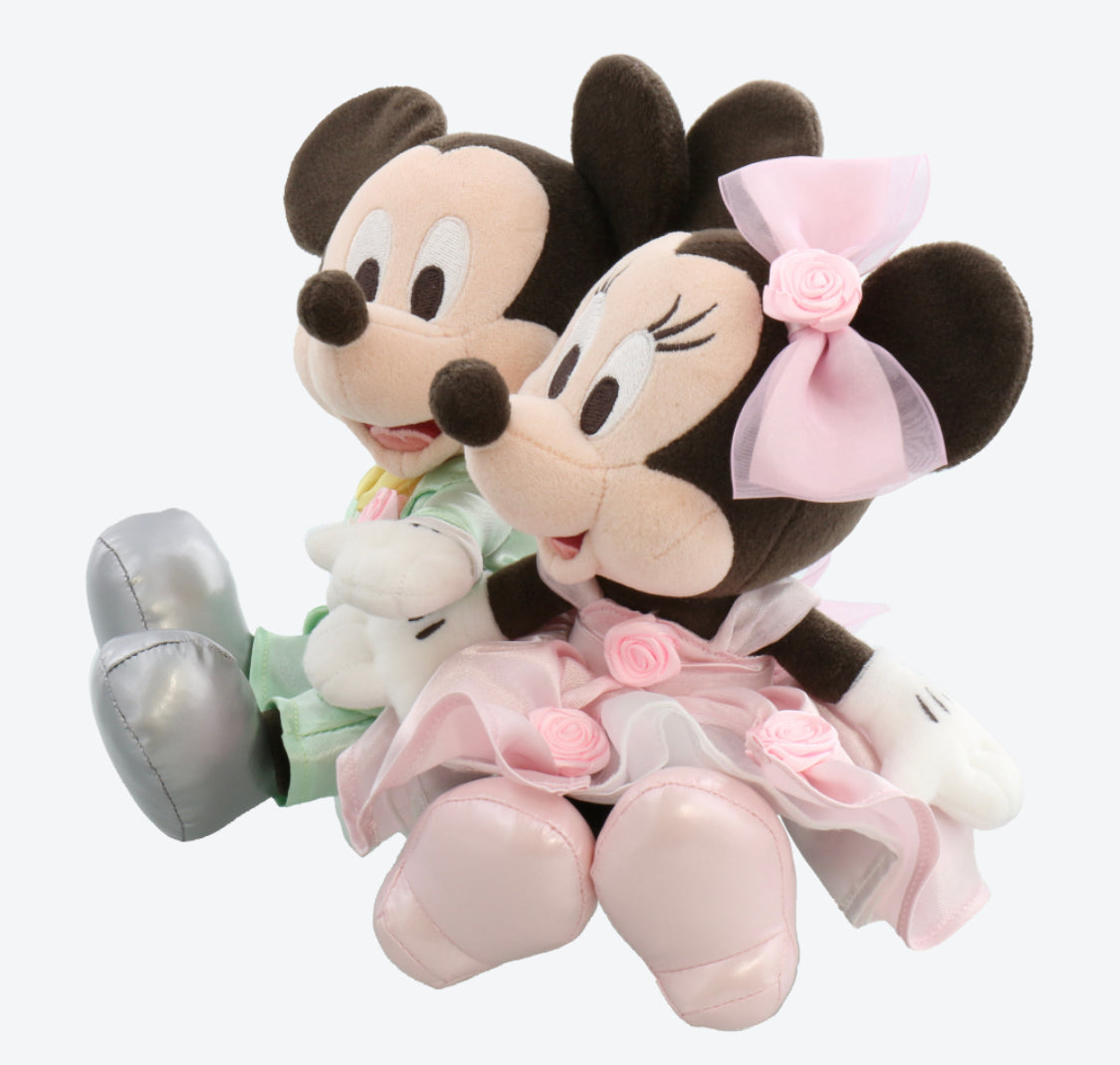 TDR - Mickey and Minnie Mouse plush pair (20cm)