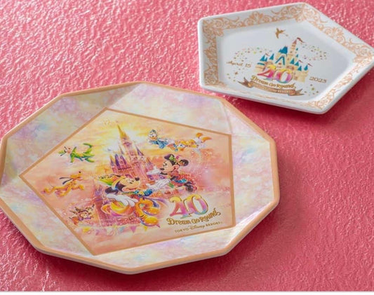 TDR - Disneyland 40th Anniversary DREAM-GO-ROUND Collection - Souvenir Plate set