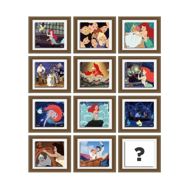 JAPAN EXCLUSIVE - DISNEY 100 MARKET - Random Little Mermaid Magnet