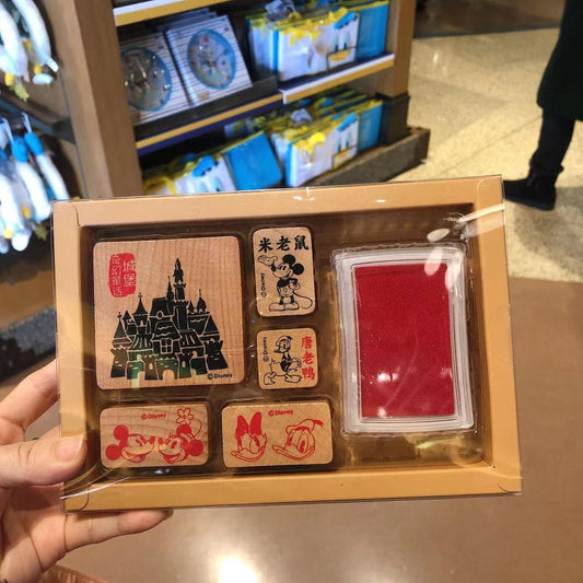 SHDL - Shanghai exclusive Mickey and friends stamp set