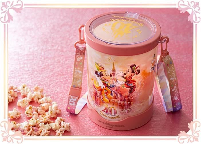 TDR - Disneyland 40th Anniversary DREAM-GO-ROUND Collection - Popcorn Bucket