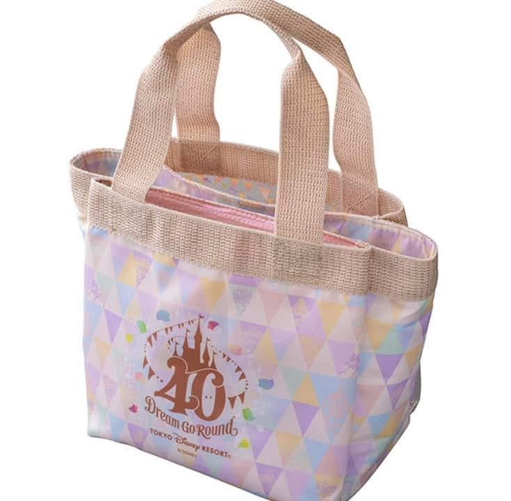 TDR - Disneyland 40th Anniversary DREAM-GO-ROUND Collection - Souvenir Lunch Bag