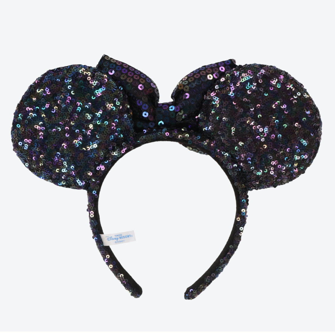 TDR - Black/purple sequin ears / headband