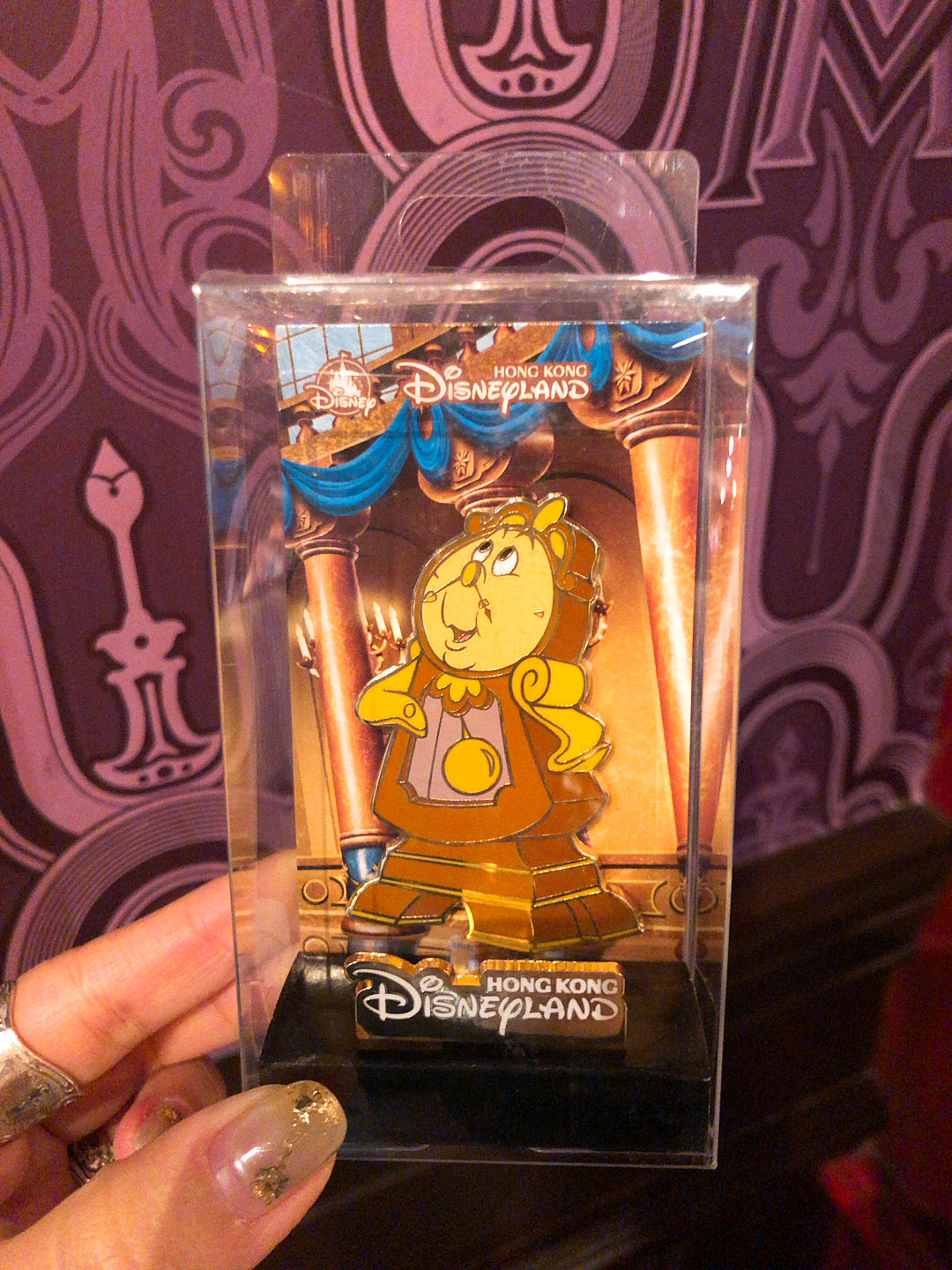 HKDL - Beauty and the Beast Jumbo collection Pin