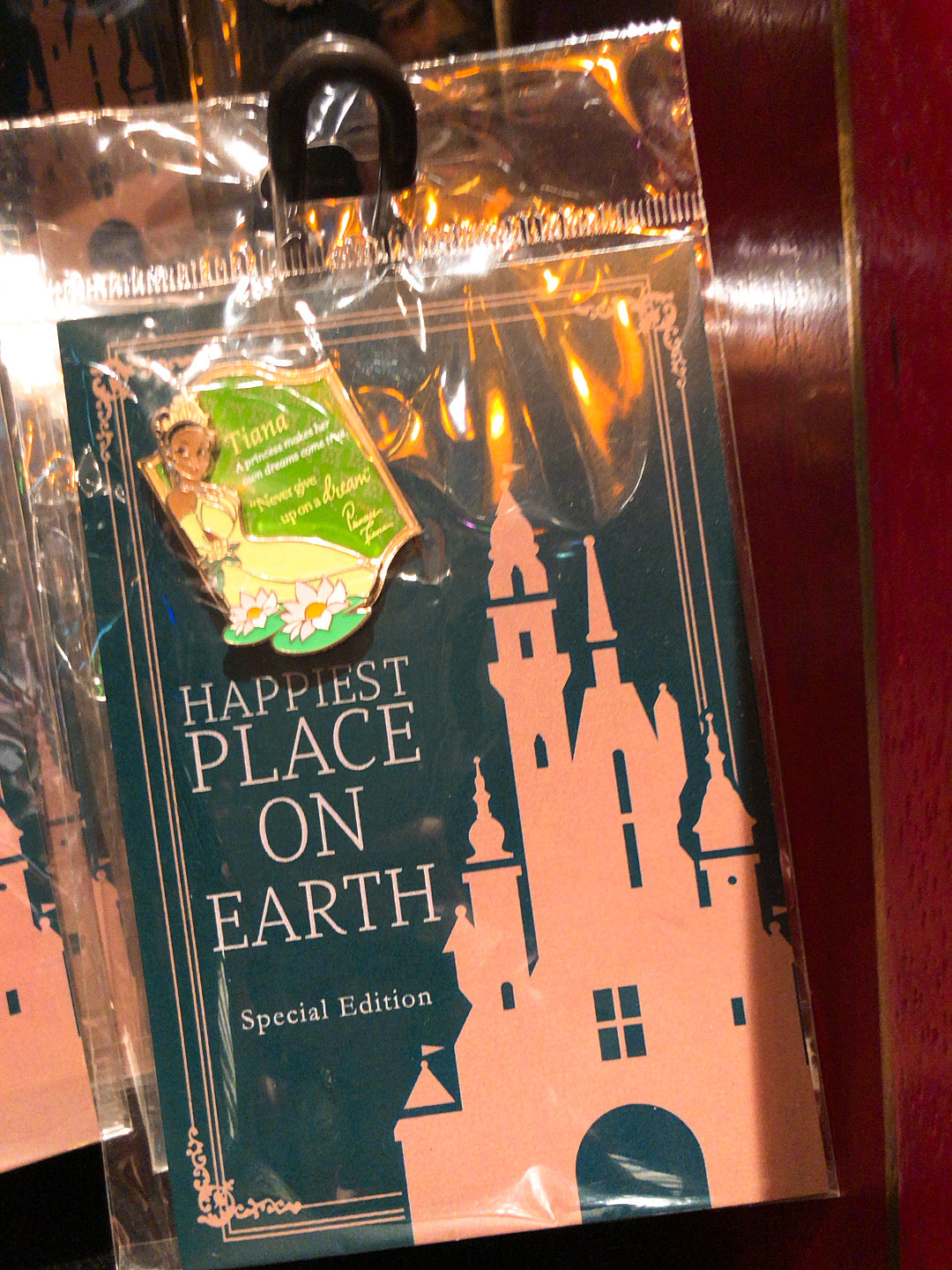 HKDL - Happiness place on earth Princess pin