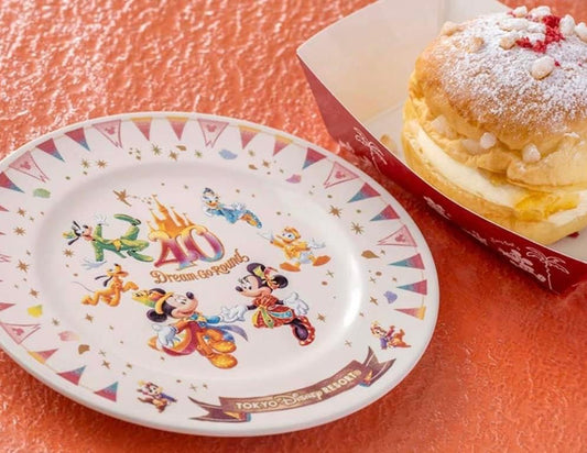 TDR - Disneyland 40th Anniversary DREAM-GO-ROUND Collection - Souvenir Plate