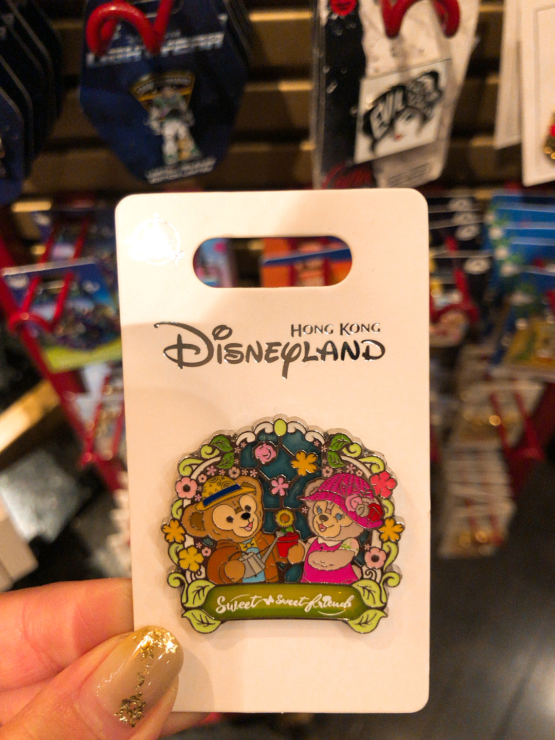 HKDL - Duffy and friends pin