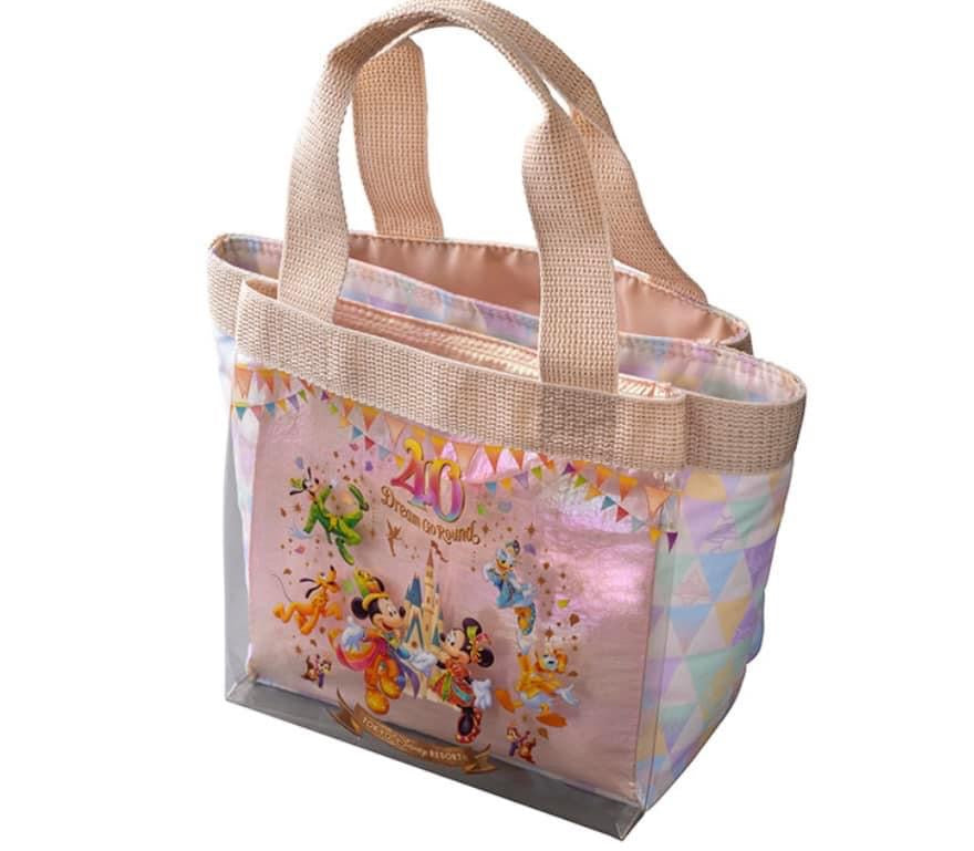 TDR - Disneyland 40th Anniversary DREAM-GO-ROUND Collection - Souvenir Lunch Bag