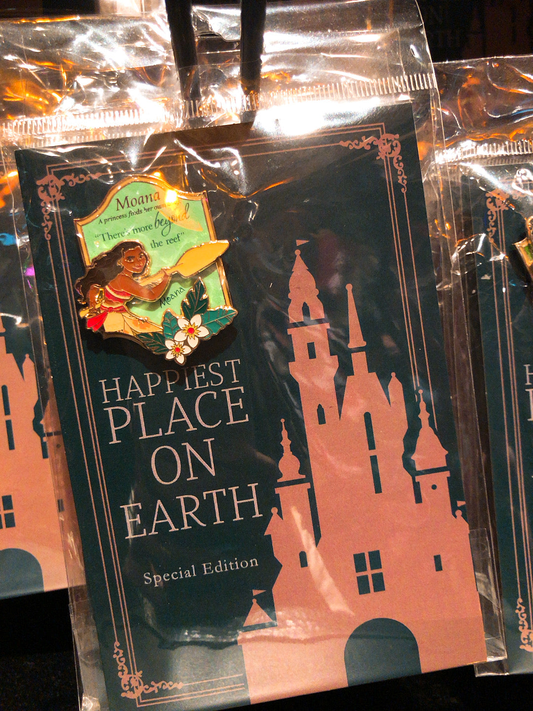 HKDL - Happiness place on earth Princess pin